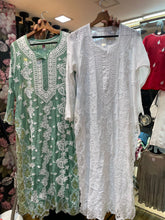Load image into Gallery viewer, Chikankari Muslin Kurti
