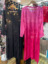 Load image into Gallery viewer, Chikankari Viscose Georgette Kurti
