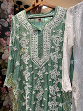 Load image into Gallery viewer, Chikankari Muslin Kurti
