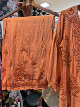 Load image into Gallery viewer, Chikankari Muslin Palazzo Set
