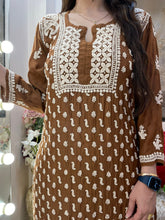 Load image into Gallery viewer, Brown Kurti

