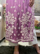 Load image into Gallery viewer, Mauve Shaded Kurti
