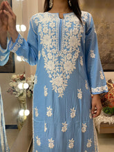 Load image into Gallery viewer, Blue Kurti

