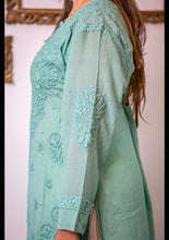 Load image into Gallery viewer, Green Mukaish Kurti
