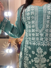 Load image into Gallery viewer, Green Pallazo Set
