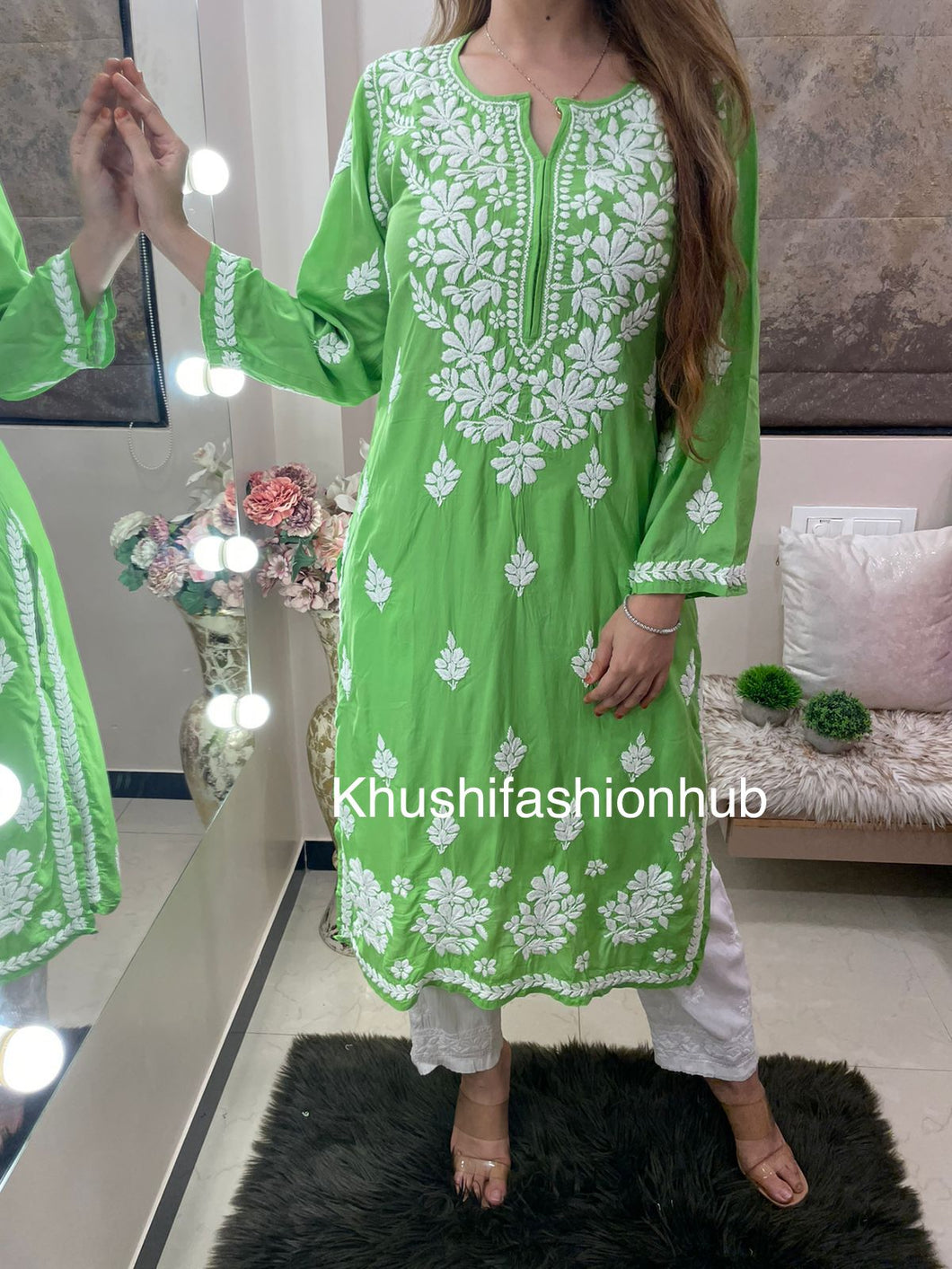 Green Kurti