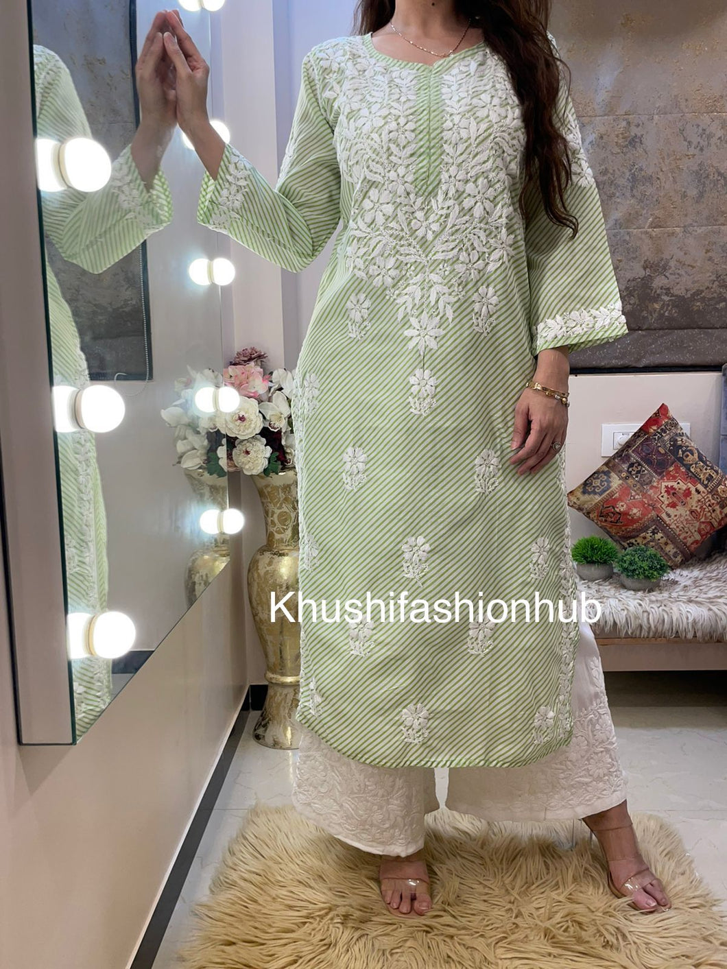 Green Kurti
