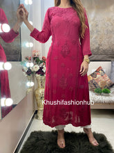 Load image into Gallery viewer, Jazzberry Jam Kurti
