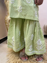 Load image into Gallery viewer, Green Gharara Set
