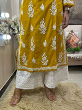 Load image into Gallery viewer, Mustard Yellow Kurti
