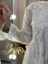 Load image into Gallery viewer, White Short Kurti
