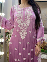 Load image into Gallery viewer, Mauve Shaded Kurti
