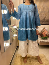 Load image into Gallery viewer, Blue Kurti
