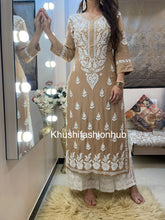 Load image into Gallery viewer, Nude Brown Kurti
