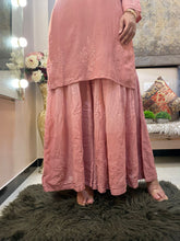 Load image into Gallery viewer, Nude Pink Gharara Set
