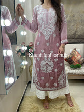 Load image into Gallery viewer, Wine Kurti
