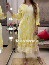 Load image into Gallery viewer, Yellow Kurti
