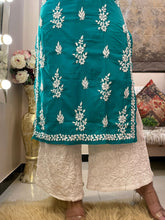 Load image into Gallery viewer, Sea Green Kurti
