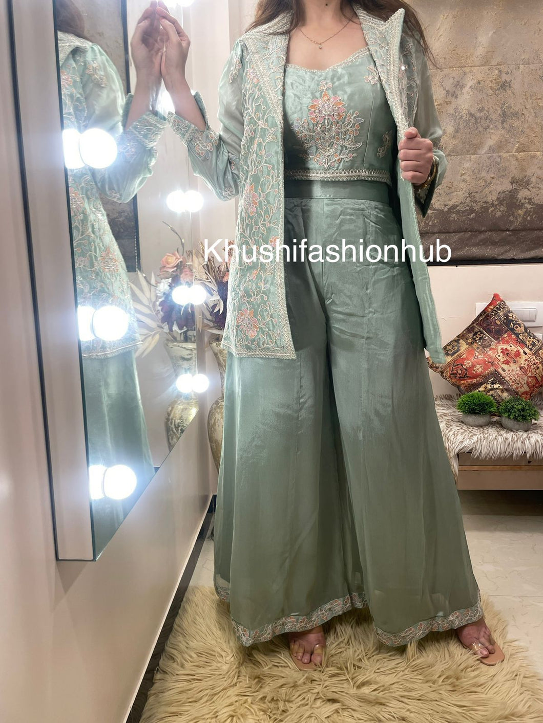 Green Co ord Set