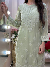 Load image into Gallery viewer, Green Kurti
