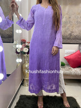 Load image into Gallery viewer, Purple Kurti
