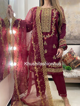 Load image into Gallery viewer, Maroon Suit
