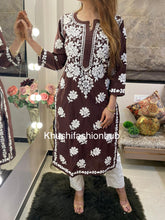 Load image into Gallery viewer, Brown Kurti
