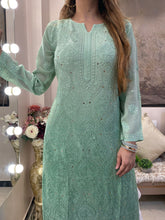 Load image into Gallery viewer, Green Kurti
