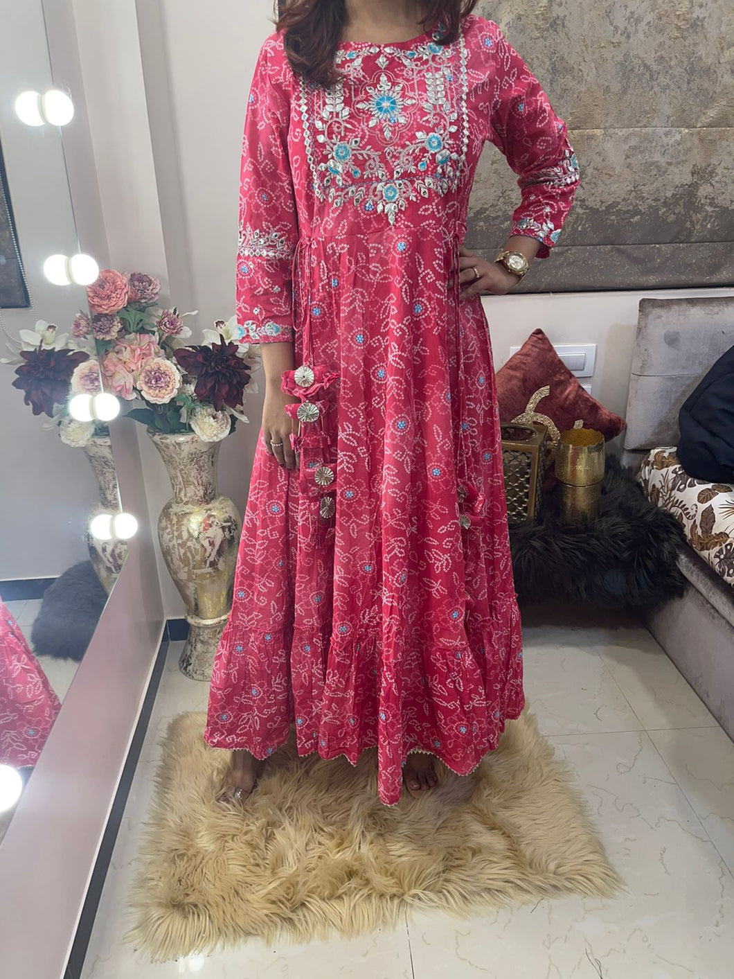 Dahlia Anarkali Dress - Khushi Fashion Hub 