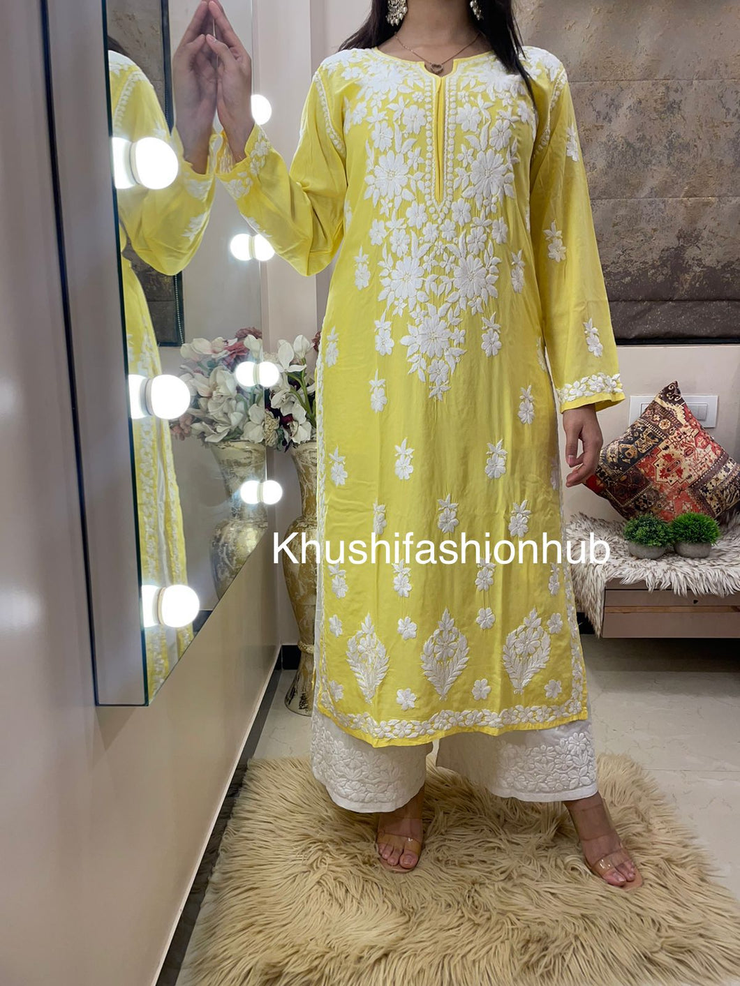 Yellow Kurti