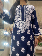 Load image into Gallery viewer, Blue Kurti
