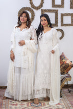 Load image into Gallery viewer, White Long Kurti
