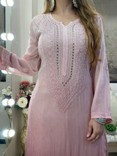 Load image into Gallery viewer, Rose Pink Dia Kurti
