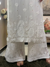 Load image into Gallery viewer, White Badla Kurti
