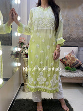 Load image into Gallery viewer, Green Kurti
