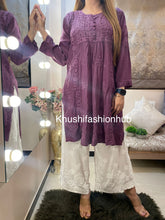 Load image into Gallery viewer, Purple Kurti
