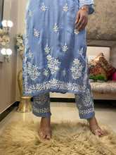 Load image into Gallery viewer, Blue Pant Set
