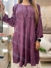 Load image into Gallery viewer, Purple Kurti

