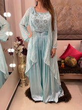 Load image into Gallery viewer, Powder Blue Cape Set
