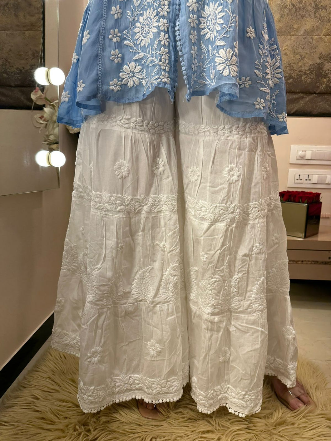 White Gharara